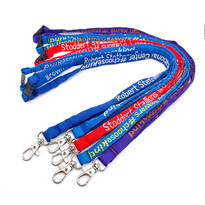 Manufacturer Custom Polyester Sublimation Lanyards Personalized Neck Tool with Silk Screen Printing Logo on Other Lanyards
