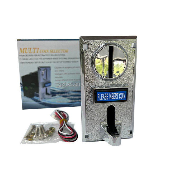 936 Multi Coin Acceptor Vending Machine Wholesale Electronic CPU Coin Selector Programmable Token Acceptor