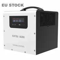 Station d'alimentation portable EU PL à livraison rapide 1000W avec charge solaire et batterie LiFePO4 pour le stockage d'énergie résidentiel
