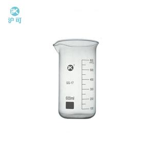 Huke अनुकूलित लंबा फार्म बोरो 3.3 500 ml कांच बीकर स्नातक की उपाधि - Product Image 6