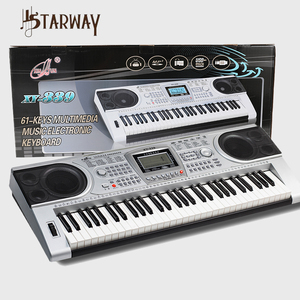 Clavier électronique MIDI 61 touches Intensity, 128 couleurs sonores, double effet de son, vibrato, écran LCD, port de connexion USB - Product Image 5