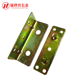 Yihuaxing Metal Furniture <b>Hinge</b> 82x27x24mm Iron Surface Mount Durable Industrial Design For Wooden Furniture - Product Image 1
