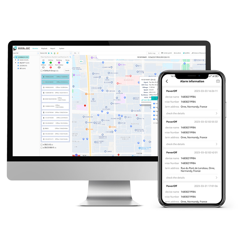 Daovay 4G GPS Tracking Device Software