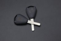 Lame de coupe en laiton durable, clé de moto vierge, résistante à la rouille, clé de rechange universelle pour moto tout-terrain
