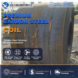 Q345 Hot Rolled <b>Pickled</b> and Oiled 20mm 1219mm Slitting ASTM A1011 Carbon Steel Coil for Storage Tank - Product Image 1