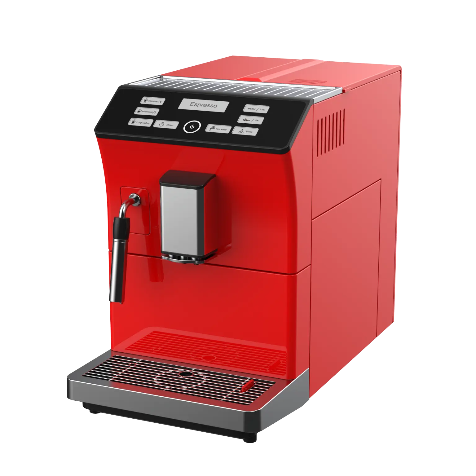 Macchina per caffè espresso completamente automatica cappuccino One touch con funzione di risciacquo automatico