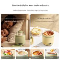 800ML Portable Électrique Poêle Cuisinière Petite Eau Intelligente Bouillante et Marmite pour La Maison Dortoir Tourisme Utilisation