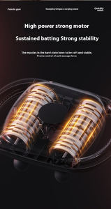 مسدس تدليك احترافي بـ16 رأس للأنسجة العميقة عالي الجودة جهاز تدليك كهربائي للعضلات لتخفيف آلام الجسم بالكامل - Product Image 2