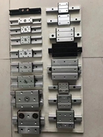 Mécanisme linéaire à double axe intégré, SGR10 N SGB10Nroller, bloc coulissant, travail du bois, bloc coulissant en aluminium