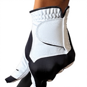 Guantes de Golf de Cuero Genuino Transpirables y Antideslizantes de Primera Calidad con Logotipo Personalizado, Cierre de Gancho y Bucle, Guantes Deportivos para Hombre - Product Image 3