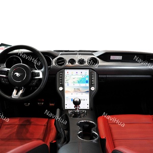 วิทยุติดรถยนต์ระบบแอนดรอยด์ NaviHua แบบ Tesla สำหรับรถยนต์ฟอร์ด มัสแตง ปี 2015-2020 หน้าจอสัมผัสขนาด 14.4 นิ้ว ความละเอียด 2K พร้อมระบบ CarPlay และระบบนำทาง GPS - Product Image 3