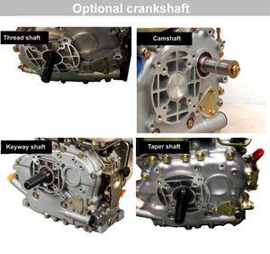Moteur diesel monocylindre 4 temps refroidi par air 186f 10HP avec démarrage au kick - Product Image 6