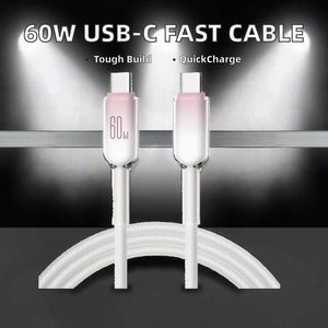 60W 5A Fast Charging USB-C C <b>Cable</b> 1M Pure Copper High Quality <b>Cable</b> for 15 16 Pro Max Computer Phone Earphones - Product Image 2