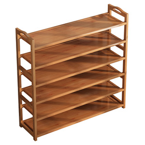 XJ01 Meilleure vente Étagère <span class=keywords><strong>à</strong></span> <span class=keywords><strong>chaussures</strong></span> en bambou <span class=keywords><strong>à</strong></span> 5 niveaux 70 cm Prix abordable Grand mobilier de maison Moderne 50 pièces Armoires de rangement - Product Image 2