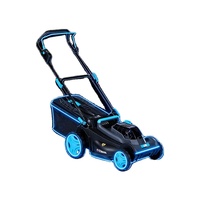 Tondeuse à gazon sans fil VORAN légère 20V, moteur sans balais, coupe-herbe électrique mini 320mm, machine portable pour petit jardin