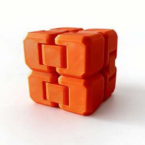 Blue <strong>Rubics</strong> <strong>Cube</strong> Custom Stress Relief Toy - Product Image 4