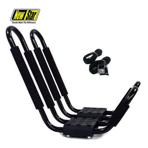 OEM Universal Travel Canoe Paddle Board Kayak J Bar Roof Mount Carrier Rack For Car SUV Pickup Truck Vehicle