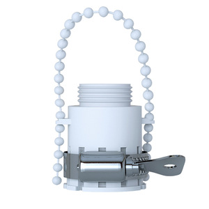 Connecteur de robinet universel en plastique, fixation par collier de serrage pour tuyau de 15-20 mm, installation facile, design minimaliste - Product Image 2