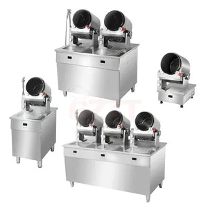 Tafel Top Vrijstaande Elektrische Gas Fornuis Voor Gebakken Rijst Automatische Koken Machine Voor Verkoop Koken Robot Machine