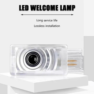 Proyector de sombra de puerta de coche, luz led de bienvenida con logotipo, para <span class=keywords><strong>Cadillac</strong></span> SRX, ATS, <span class=keywords><strong>CTS</strong></span>, XTS, luces de cortesía, <span class=keywords><strong>precio</strong></span> de fábrica - Product Image 5