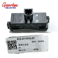 Luz de Matrícula Trasera ORIGINAL S12-3717010 con Bombilla para Chery Fulwin 2 A1 A3 Tiggo 5 E3 QQ