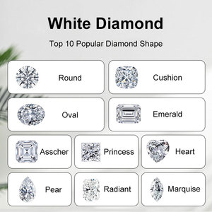 เพชรเม็ดเดี่ยวสีขาว 1 กะรัต รับรองโดย IGI GIA จากโรงงานจีน เพชร CVD ขนาดใหญ่ 5 กะรัต เพชรทรงกลมเจียระไนแบบบริลเลียนท์ เพชร HPHT เพาะเลี้ยงในห้องปฏิบัติการ - Product Image 5