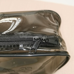 Tuỳ Chỉnh Bàn Chải Trang Điểm Lưu Trữ Túi Xách Rõ Ràng Train Trường Hợp Xách Tay PVC Mỹ Phẩm Trường Hợp - Product Image 3