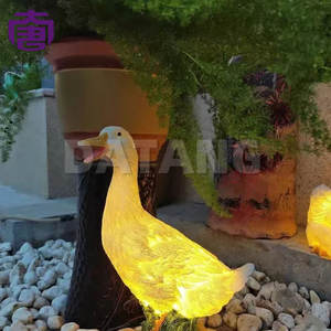 Lámpara con Motivo de Pato, Luces Decorativas para Navidad, Decoración de Paisajes Exteriores, Parques y Jardines, Luces LED Decorativas Impermeables IP65 - Product Image 2