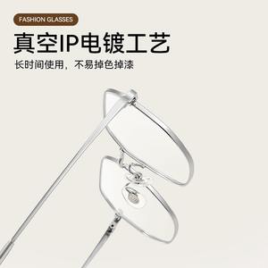 Monturas de Gafas Octogonales Danyang, Montura Completa de Titanio Puro, Ligeras, Unisex 17289 - Product Image 5