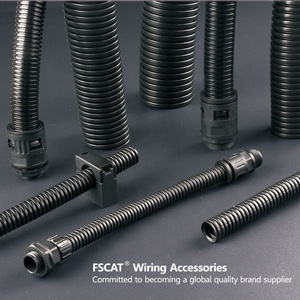 FSCAT <span class=keywords><strong>200</strong></span> mètres/rouleau PE isolé ondulé tuyau tuyau tuyau fileté tuyau en plastique soufflet <span class=keywords><strong>manchon</strong></span> de protection - Product Image 5