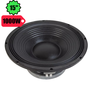 <span class=keywords><strong>Subwoofer</strong></span> <span class=keywords><strong>de</strong></span> Alta Potencia <span class=keywords><strong>de</strong></span> 15 <span class=keywords><strong>Pulgadas</strong></span> y 1000 W con Canasta <span class=keywords><strong>de</strong></span> Aluminio Fundido a Presión e Imán <span class=keywords><strong>de</strong></span> 80 oz para Bajos Profundos - Product Image 1