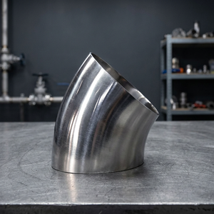 Coude de tuyau d'échappement en acier inoxydable 304, courbure à 45 degrés, tube d'échappement automobile, vente en gros d'usine - Product Image 3