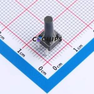 TS-1095PD-A175B2-D2 Tactile Switch Through hole-4P,6x6mm Switch Single Pole Single Throw Round Button 1.8N Through Hole - Product Image 1