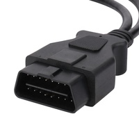 Câble Y OBD2 16 broches mâle-femelle, adaptateur d'extension de faisceau automobile pour scanner de diagnostic de voiture, traceur GPS, outil de test ECU