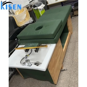Kisen Cama de Masaje y Lavado de Cabello Multifuncional Ajustable de Lujo para Peluquería, Silla de Champú de Alta Calidad en Venta - Product Image 4