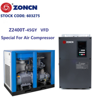 ZONCN Z2400T-45GY 45KW convertisseur d'entraînement à fréquence Variable onduleur AC 380V VFD pour compresseurs d'air triphasés moteur synchrone