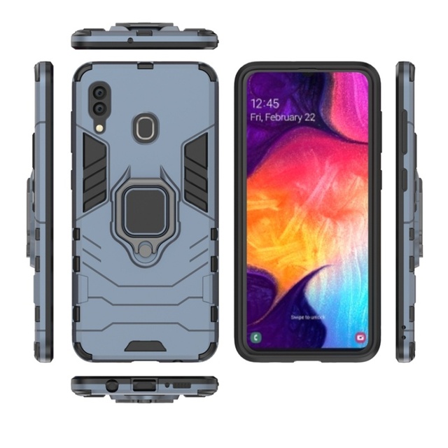 Anti Scratch Hybrid TPU PC 360 Full Body Shockproof Phone Case for for A10 A30 A50 Series with Custom Logo Opp Bag
