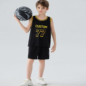 Toptan basketbol formaları özel çocuklar futbol formaları ucuz basketbol gömlek - Product Image 4