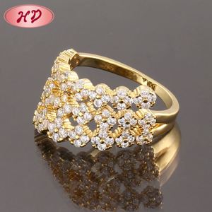 Vente flash - Bagues de fiançailles classiques en moissanite en argent sterling 925 plaqué or 18 carats pour femmes - Product Image 1
