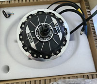 Moteur de moyeu CC sans balais pour TROTTINETTE ÉLECTRIQUE 6,5 pouces 10KW 48V/60V/72V/88V CC 100Nm Stator 127MM Acier magnétique haute performance 70MM 40 PÔLES