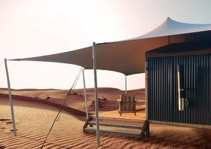 Pièces de tente de glamping Safari de luxe Hous Cabin Expandable Container House pour Hotel in the Desert - Product Image 5