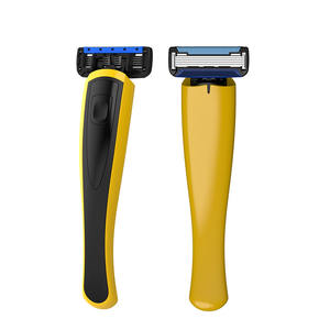 Vendita calda rasoio da barba rasoio di sicurezza in metallo rasoio a 5 lame con acciaio inossidabile per Set - Product Image 4