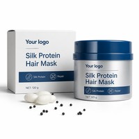 Masker Rambut Sutra Protein Alami Premium Profesional Lembut Efektif Maju Harian Kaya Murni Segar Kualitas Salon dari Pabrik