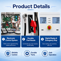 Distributeur de carburant diesel robuste pour stations-service en Afrique, système de ravitaillement commercial