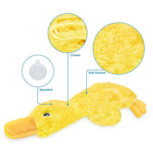 Jouets interactifs pour chiens, jouets à mâcher qui couinent, jouets en peluche pour chiens qui aiment mâcher - Product Image 3