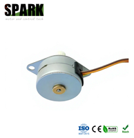 Moteur pas à pas à aimant permanent OEM 24V DC PM25 bipolaire 2 phases pour le contrôle de valve/l'impression/les équipements médicaux