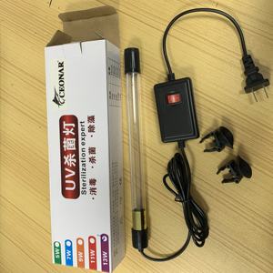 <span class=keywords><strong>9w</strong></span> Aquarium Uv Germicide Lumière Fish Tank Submersible Lampe Uv Avec Couvercle - Product Image 2