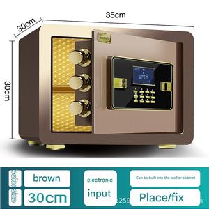 <span class=keywords><strong>Cassaforte</strong></span> Domestica Antifurto Direttamente dalla Fabbrica, Piccola Cassetta di Sicurezza Elettronica con Serratura Digitale, Impronta Digitale e Password, Doppia Porta Nascosta - Product Image 4