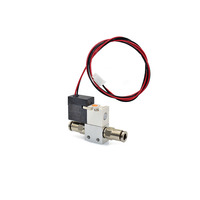 Vanne solénoïde micro 3 voies OST T103E-FG DC 12V pour machines pneumatiques, machines à tricoter, instruments médicaux, robots, normalement fermée