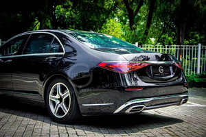 Kits de Carrocería W223 para <span class=keywords><strong>Mercedes</strong></span> Benz W221 Clase S, Conversión a W223 Maybach, Parachoques, Capó, Guardabarros, Faros Delanteros - Product Image 6